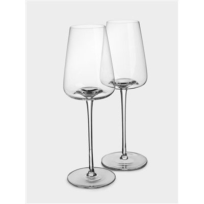 Бокал для белого вина, 350 мл, 2 шт, кристальное стекло, Opera
