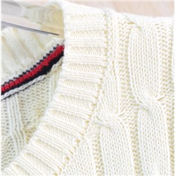 Женский свитер с коротким рукавом ТОММИ ХИЛФИГЕ*Р