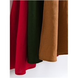 Платье из смесовой льняной ткани