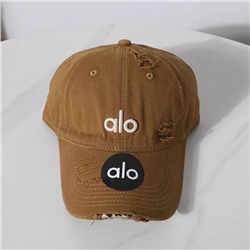 Бейсболка унисекс с потёртостями АЛ*О