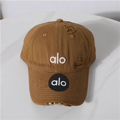 Бейсболка унисекс с потёртостями АЛ*О