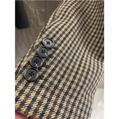 распродажа пиджак в клетку Vichy от YSL 24осень