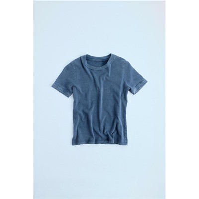 FADED RIPPED T-SHIRT