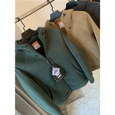 Плотная двухсторонняя флисовая мужская куртка