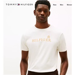 Hilfiger Logo Cotton Interlock T-Shirt