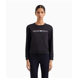 Женская хлопковая толстовка  ЭМПОРИО АРМАН*И