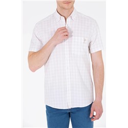 Erkek Taş Kısa Kollu Gömlek