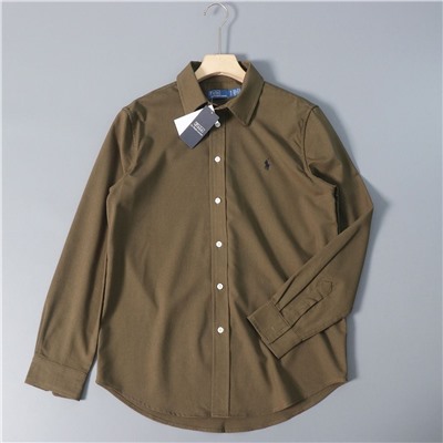 Женская льняная рубашка с длинными рукавами РАЛЬ*Ф Л