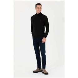 Erkek Siyah Basic Kazak