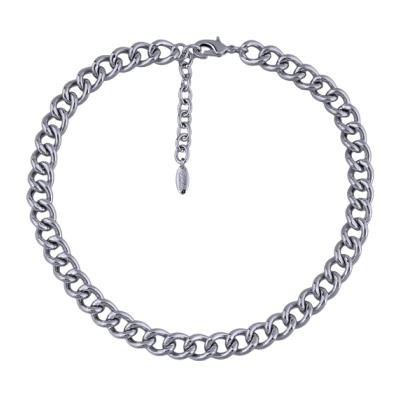 Колье (покрытие родий) 43-48см, Есть комплект