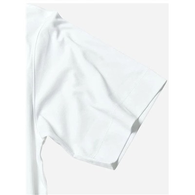 Женская футболка свободного кроя Зе ро*й (3 цвета)