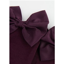 Kurze Socken mit Schleife