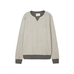 Sudadera Gris claro jaspeado