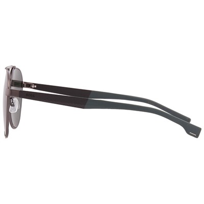 Hugo Boss  Polarized Green Pilot Men's Sunglasses BOSS 1485/S 0MFK/UC 60