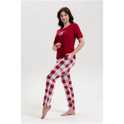 Пижама с брюками арт. ПД-00-008 НАТАЛИ #978981