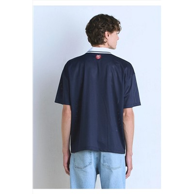 Mavi Mvjns 91 Baskılı Lacivert Forma Tişört Loose Fit / Bol Rahat Kesim 0612778-70487