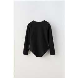 CUT-OUT BODYSUIT TOP