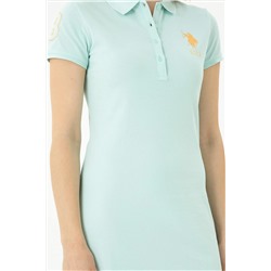 Kadın Su Yeşili Örme Elbise