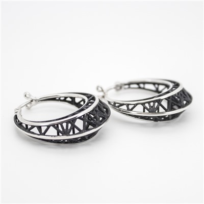 Серьги серебро 52925SB