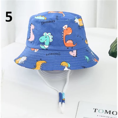 Хлопковая панама для мальчиков и девочек. 10 разных расцветок