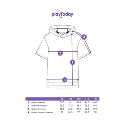 Футболка PLAYTODAY, 1197210