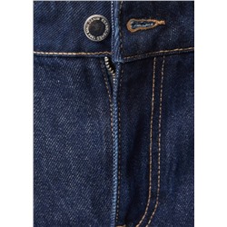Jeans wideleg pinzas rinse wash