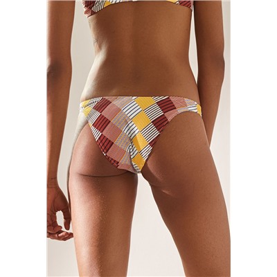 Braguita de biquini Patchwork Multicolor