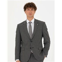 Füme Slim Fit Takım Elbise