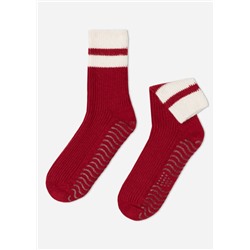 Unisex Stoppersocken mit Cashmere und Wolle