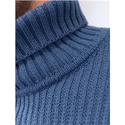 Свитер крупной фактурной вязки из мягкой пряжи из хлопка с акрилом