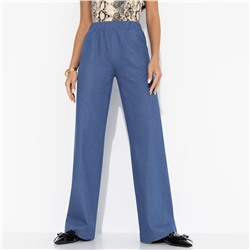 Брюки из джинсы, На стиле и без суеты