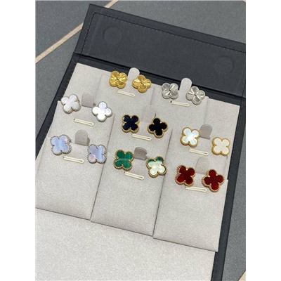 Серьги-гвоздики Ван Кли*ф