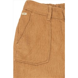 Kız Çocuk Camel Kanvas Pantolon