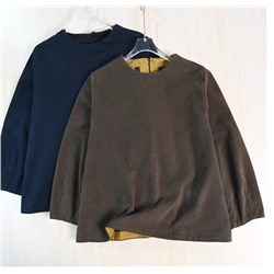 Женская свободная вельветовая кофта