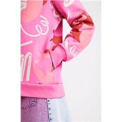 Sudadera oversize multicolor