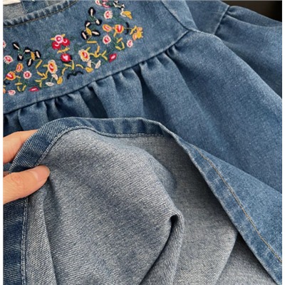 Джинсовое платье для девочек (90-140)