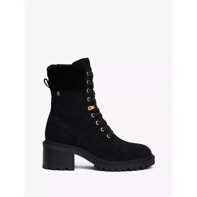 Top Gift Suede Lace-Up Boot