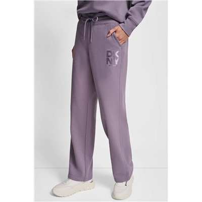 HIGH-RISE LOGO SLIM TRACK PANT