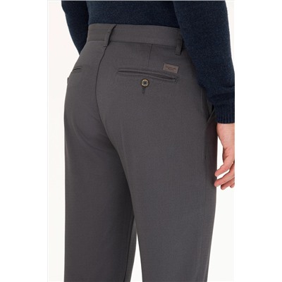 Erkek Antrasit Kanvas Pantolon