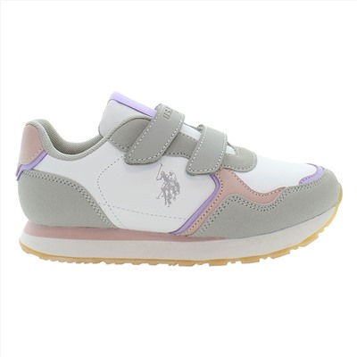 Sneakers Nobik - cuero - blanco y gris