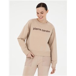Bej Oversize Sweatshirt