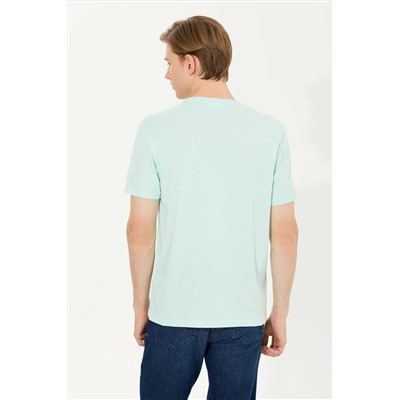 Erkek Nil Bisiklet Yaka Tişört