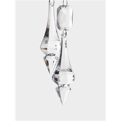 Игрушка елочная, 44 см, акрил, Бусы с кристаллами, Event