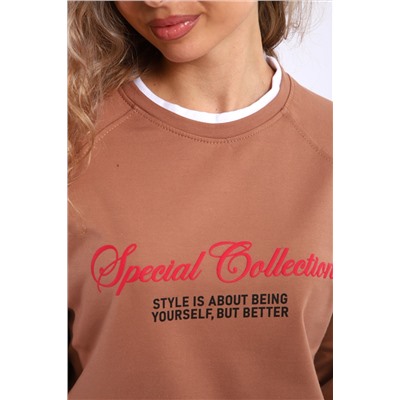 Толстовка спортивная с белым кантом