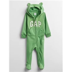 Baby Gap Logo Hoodie One-Piece