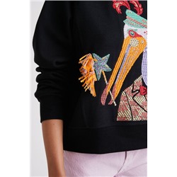 Sudadera pelícano bordado
