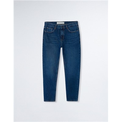 Cropped Fit Jeans, Men, Blue