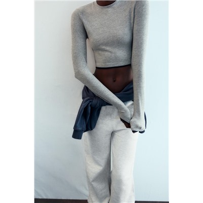 MOCK LAYER CROP T-SHIRT