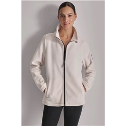 TECH FLEECE JACKET WITH MATTE SHINE LOGO SLEEVE PATCH