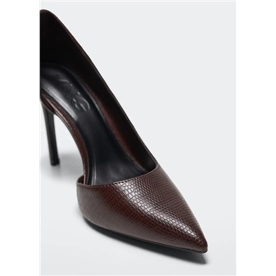 Zapato salón asimétrico -  Mujer | MANGO OUTLET Melilla